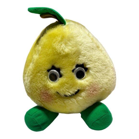 6 Del Monte Country Yumkins Fruit Vegetable Crow Tomato Corn Plush Vintage 1980s - Picture 8 of 13